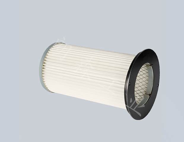 Flange filter cartridge