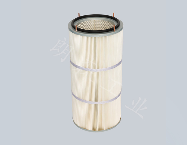 Boom polyester filter cartridge