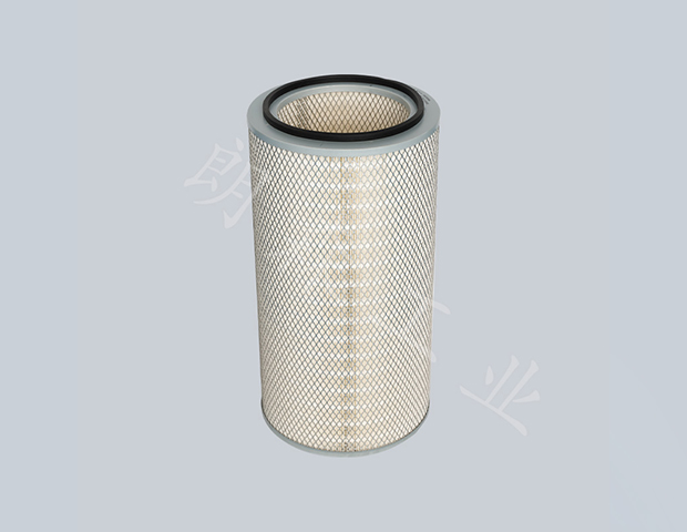 Wood pulp paper filter cartridge