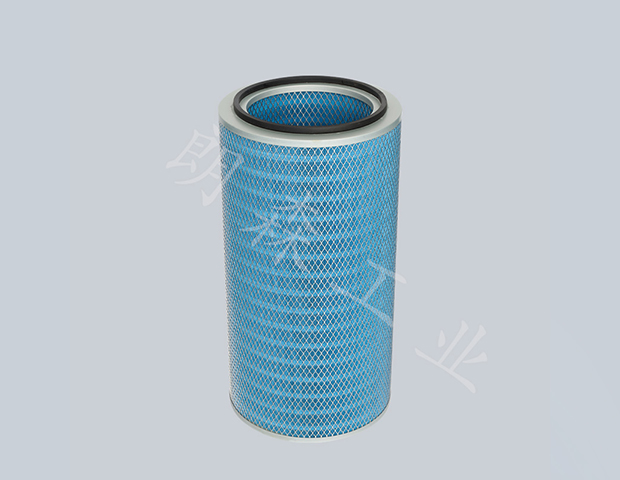 Nano flame-retardant wood pulp paper filter cartridge