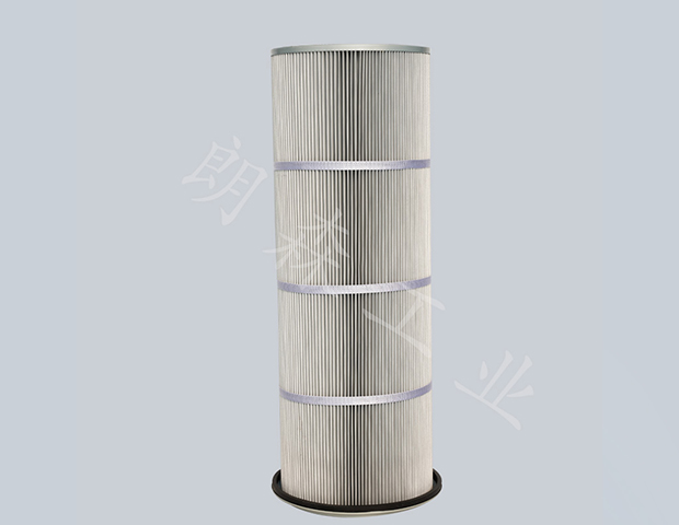 Flange anti-static filter cartridge